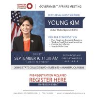Government Affairs Meeting Congresswoman Young Kim