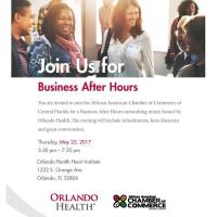 Business After Hours Hosted by Orlando Health 2017