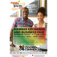 Member Exchange & Business Fair in partnership with the Orange County Public Library-Central