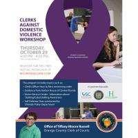 Clerks Against Domestic Violence Workshop
