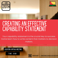Creating an Effective Capability Statement