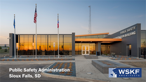 WSKF Architects designed the new Public Safety Training Campus in Sioux Falls, SD. 