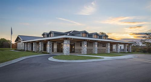 WSKF Architects lead the design of the Newcomer's White Chapel Funeral Home in Gladstone, MO. WSKF Architects lead the design of the Newcomer's White Chapel Funeral Home in Gladstone, MO.