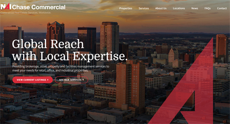 NAI Chase Commercial Real Estate Unveils New, Improved Website