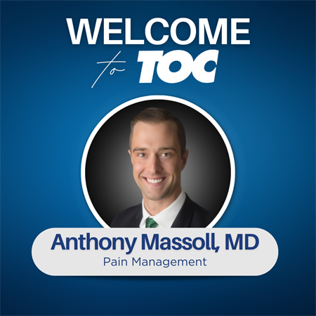 TOC Welcomes New Physician