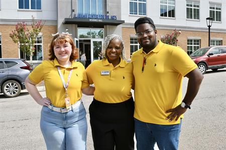 Fine Arts Students from Calhoun and Athens State Move into New Residence Halls