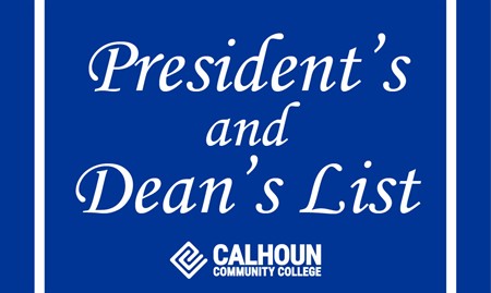 Calhoun Announces Its 2026 Spring Semester President’s and Dean’s List