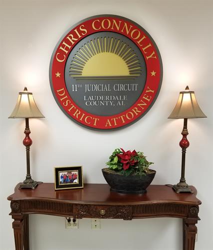 Chris Connolly District Attorney (Florence)   |  Alabama Metal Art