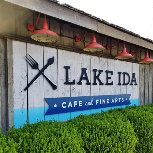 Lake Ida Cafe (Athens)  |  Alabama Metal Art