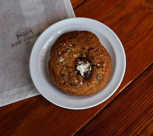 Chocolate Chip Cookie with Maldon Salt 