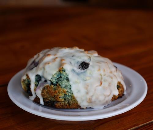 Blueberry Drop Biscuit