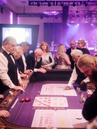 If you're going to have a casino party, you should GET actual casino tables!