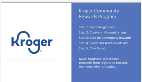 Sign up for the Kroger Community Give Back Program! Sign up for the Kroger Community Give Back Program!