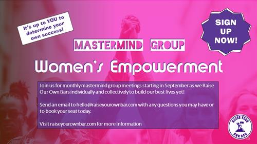 Sign up now for our Women's Empowerment group kicking off in September!