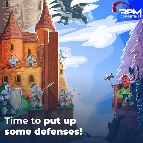 Time to put up some Defenses! Time to put up some Defenses!