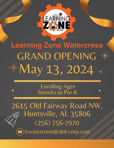 Learning Zone Grand Opening!