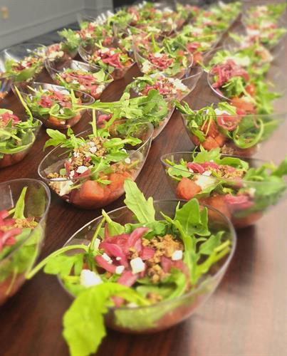 Watermelon Arugula Salad