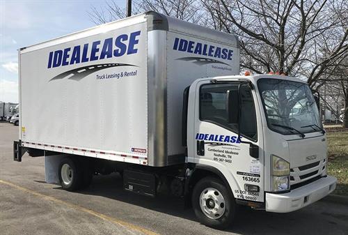 Mid-size Isuzu boxtrucks for Lease only