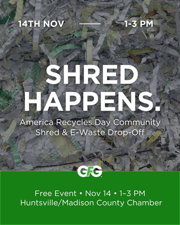 Gone for Good hosts Community Shred Day with Huntsville/Madison County Chamber