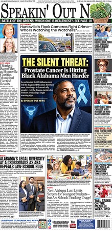 Huntsville’s Biggest Stories This Week | SPEAKIN’ OUT NEWS — September 9, 2026 (Vol. 46 | No. 44)