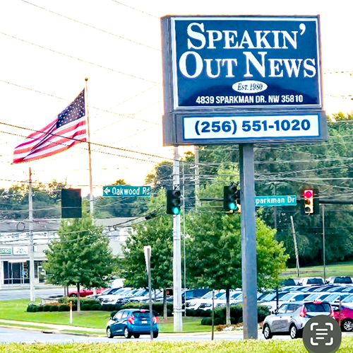 Speakin' Out News Sign Speakin' Out News Sign