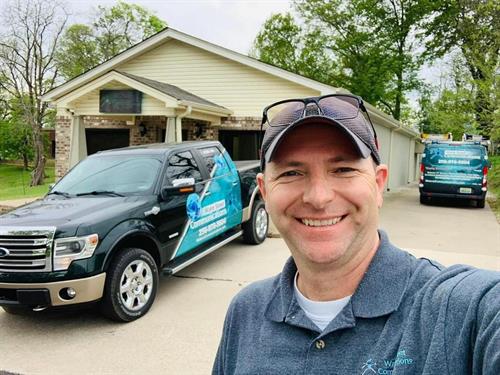 Our owner and veteran Shawn McDowell  Our owner and veteran Shawn McDowell