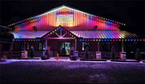 Year-Round App Controlled Lighting for Commercial Use