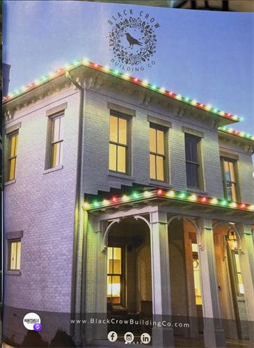 Christmas Lights for Black Crow Building Company in Huntsville