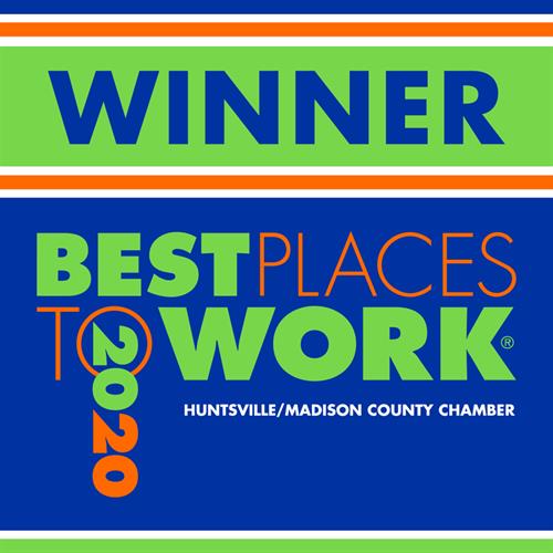 2020 Winner Best Places to Work