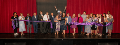 FPCTA's Ribbon Cutting in Aug 2025 at it's new location at the historic Merrimack hall
