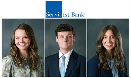ServisFirst Bank Huntsville Expands Credit Team with Three New Analysts