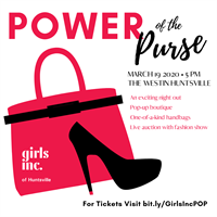 MEMBER EVENT (CANCELED):  Power of the Purse with Girls Inc. of Huntsville