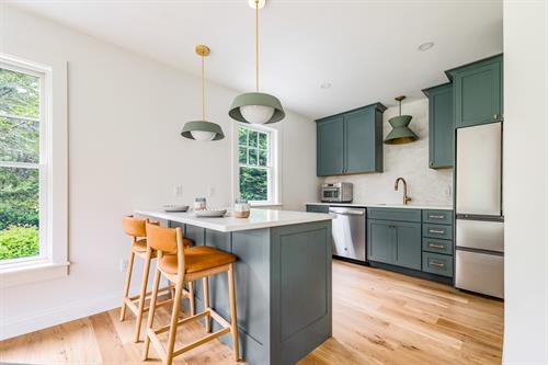 This is a kitchen for a guest house we built in Chatham. This is a kitchen for a guest house we built in Chatham.