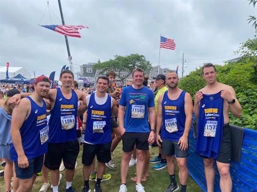 Team Turner Runs for Latham Centers at the 2024 Falmouth Road Race. 