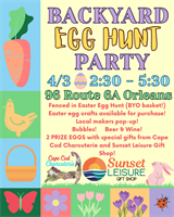 BACKYARD EGG HUNT PARTY!
