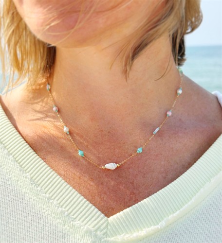 Mermaids + Madeleines Island Hopper Necklace