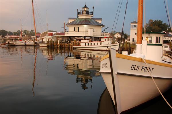 CBMM's floating fleet of historic Chesapeake watercraft is the largest in the world. 