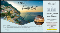 A Night on the Amalfi Coast at The Galley