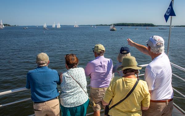 Patriot Cruises Log Canoe Spectator Tour