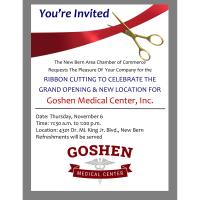 Ribbon Cutting to celebrate the Grand Opening & New Location of Goshen Medical Center, Inc