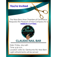Ribbon Cutting to celebrate the Grand Opening of Claudia Nail Bar