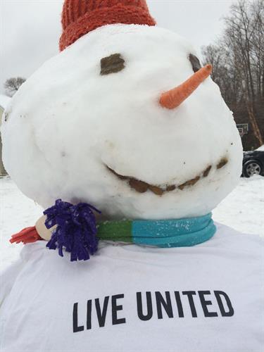 Frosty visited the UWCC office on February 24, 2015