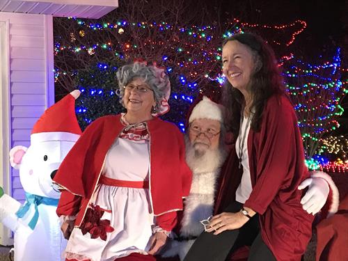 BIC brings Santa and Mrs. Claus to the Luper household for neighborhood kids to enjoy