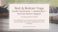 Rest & Restore Yoga Nidra - Gentle Movement • Guided Rest • Nervous System Support