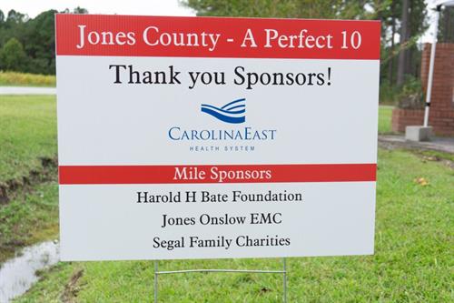 Perfect 10 - Annual Fundraiser - Our Title and Mile Sponsors