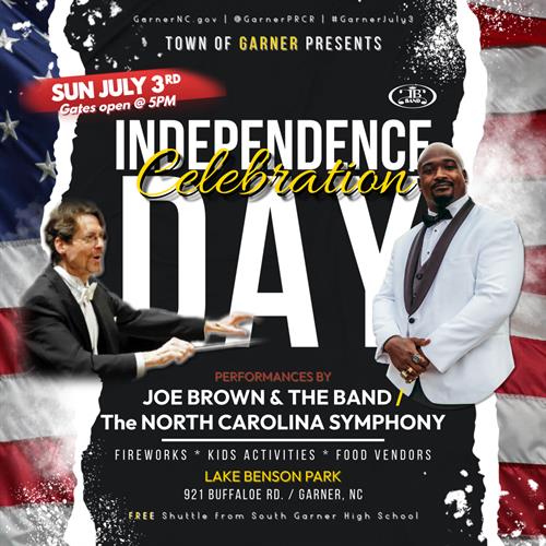 Town of Garner Independence Day Celebration w/the North Carolina Symphony