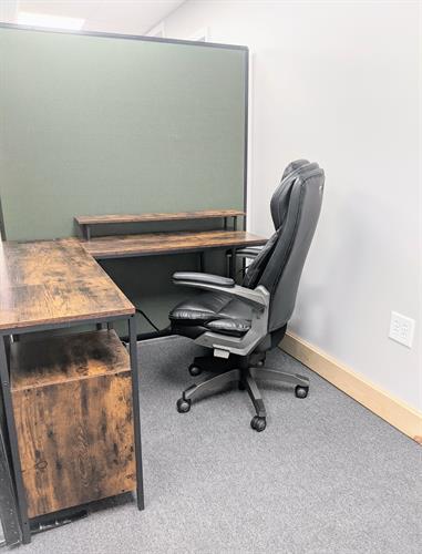 Designated Desk Spaces
