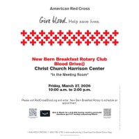 New Bern Breakfast Rotary Hosts Blood Drive With American Red Cross
