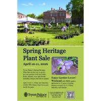 Tryon Palace Welcomes Spring with its Annual Garden Lovers’ Weekend and Spring Plant Sale