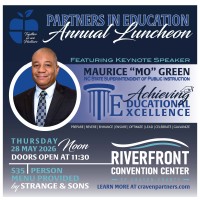 Craven County Partners In Education Announces Plans for PIE Annual Luncheon